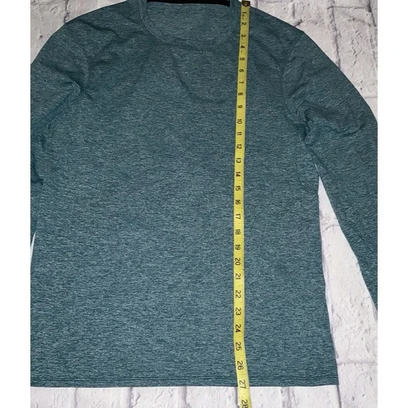 Lululemon Shirt womens Small Blue Drysense Long Sleeve Workout Gym - Picture 3 of 10
